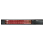 Seinakinnitus infrapuna terrassik&uuml;te Targus TunaBone | Elektriline terrassik&uuml;te | TB2580W-01 | 2500 W | 3 v&otilde;imsustaset | Sobib kuni 25 m&sup2; ruumidele | Black | IP55 | TB2580W-01 | 4770070882368