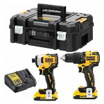 6-osaline Dewalt elektrit&ouml;&ouml;riistade komplekt (DCK2062D2T-QW) | DCK2062D2T-QW | 5035048721810