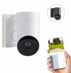 SOMFY Kamera V2 White Zewnętrzna, Wi-Fi | 3660849708764 | 3660849708764