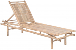 Beliani aiamagamistoel SULMONA bambusest puit Light brown | 704566   Bel | 4069605067234