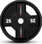 Ol&uuml;mpia kaalud TPC25 CPU kattega HMS 25 kg | 17-61-126 | 5907695510522
