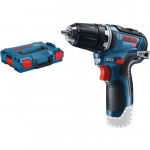 Bosch Powertools Akku-Bohrschrauber GSR 12V-35 solo Professional, 12Volt (blau/Black, ohne Akku und Ladeger&auml;t, L-BOXX) | 06019H8001 | 3165140953702