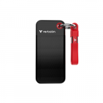 SSD 2TB Verbatim Pocket SSD USB 3.2 black/red retail | 32196 | 023942321965