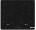 Bosch Serie 4 PUE611BB5D hob Black Built-in 59.2 cm Zone induction hob 4 zone(s) | PUE611BB5D | 4242005286089
