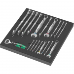Wera 9731 Schaumstoffeinlage 6003 Joker Set 1, 19?teilig (Black/Gray, Maul-Ringratschenschl&uuml;ssel-Satz, in Schaumstoffeinlage f&uuml;r Werkstattwagen) | W05150121001 | 4013288225115