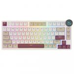 ROYAL KLUDGE N80 mehaaniline klaviatuur Rosy Clouds, Red Switch, US | N80-RC-RS | 6935280825262