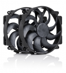 Noctua NF-A14X25r G2 PWM Sx2-PP chromax.black L&uuml;fter, LCP - Black, 140mm, 2er-Pack | NF-A14x25r G2 PWM Sx2-PP chroma | 9010018100754