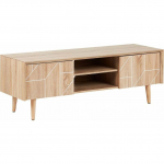 Beliani Szafka RTV jasne drewno FRANKLIN | 174943 | 4251682221887