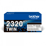 Toner Brother TN-2320 Black Originaal (TN2320TWIN) | TN2320TWIN | 4977766812740
