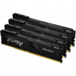 Operatyvinė atmintis Kingston Fury Beast DDR4 64GB 3200MHz CL16 (KF432C16BBK4/64) | KF432C16BBK4/64 | 740617319835