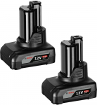 Akupakk Bosch GBA 12V 6.0Ah (1600A00X7M) 2 tk. | 1600A00X7M | 3165140894616