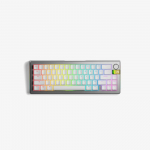 Glorious GMMK 3 Pro HE Wireless 65 % Custom Gaming-Tastatur - Pre-Built, ANSI (US), Fox HE Switches, silber | GATA-2756 | 0840408300018