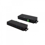 Exsys EXSYS EX-1237HMVS 7-portowy hub USB 3.2 Gen2 z 4 portami USB-C i 3 portami USB-A | 4718359012372 | 4718359012372