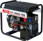 Generator Fogo FOGO PORTABLE GENERATOR FV 15000 TRE 11.6 kW 400V/230V, VOLTAGE STABILIZER, BRIGGS ENGINE | FV15000TRE | 1000000422702