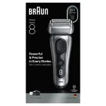 Braun 8617s Series 8 Elektrorasierer mit 4+1 Scherkopf, silber | 8617s | 8700216554404