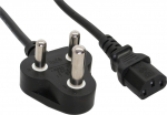 Toitejuhe InLine 35 tk hulgi-pakendis &reg; Toitejuhe t&uuml;&uuml;p D L&otilde;una-Aafrika 5A kuni IEC pistik 1,8 m | B-16652R | 4043718315987
