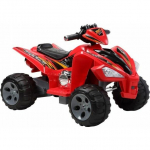 Lean Cars Quad na Akumulator Duże Koła Red | 2035 | 5902808150114