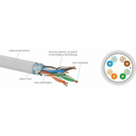 Q-Lantec FTP kaabel kat.6 PVC 4PR Eca 305m - 10 aasta garantii (KIF6PVC305Q) | KIF6PVC305Q | 5904204402583