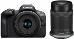 Canon EOS R100 + obiektyw RF-S 18-45mm IS STM + obiektyw RF-S 55-210mm IS STM | 4549292214635