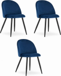 Tool BELLO - samet Blue / jalad mustad x 3 | model_3386_3-BELLO-ROMX37 | 5903332072651