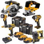 Zestaw elektronarzędzi Dewalt 12-elementowy (DCK690P3T-QW) | DCK690P3T-QW | 5035048750636