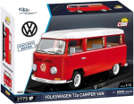 COBI Volkswagen T2a Camper Van Executive Edition (rot/wei&szlig;, Ma&szlig;stab 1:12) | 24361 | 5902251243616
