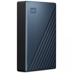 Western Digital My Passport Ultra 5 TB, Externe Festplatte (blau/Black, USB-C 3.2 Gen 1) | WDBFTM0050BBL-WESN | 0718037871790