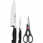 Zwilling Nuga komplekt ZWILLING Vier Sterne 35055-000-0 (K&auml;&auml;rid, k&ouml;&ouml;giviljade ja puuviljade koorimisnuga, peakoka nuga) | 35055-000-0 | 4009839185076