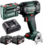 METABO.KLUCZ UDAROWY SSW 18 LTX 550 BL 550Nm 2x5,2Ah METABOX | 602404650 | 4061792263956