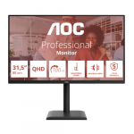 AOC 81,3cm (31,5") Q32E4U  16:09  2xHDMI+DP+USB IPS black | Q32E4U | 4038986112956
