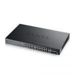 ZyXEL XGS2220-30 30-Port Managed Stack Switch, 26x RJ-45, 4x SFP+, Rackmount | XGS2220-30-EU0101F | 4718937624942