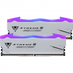 Patriot Viper Gaming RGB XTREME 5 DDR5-6400 RAM, CL 32, Intel XMP 3.0 - 32GB Dual-Kit, silber | MEPM-118 | 4711378428278