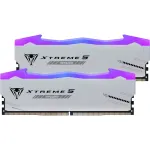 Patriot Viper Gaming RGB XTREME 5 DDR5-6400 RAM, CL 32, Intel XMP 3.0 - 32GB Dual-Kit, silber | PVXR532G64C32KM | 4711378428278