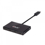 Club3D Multi Streaming Transport Hub 1xDP->4xDP SenseVision Polybeutel | CSV-6400 | 8719214470890
