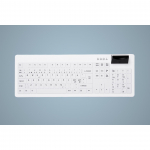 Cherry Active Key SEALED / USB / DE / BLACK/WHITE AK-C8200F serie medical Keyboard (AK-C8200F-UV-BW/GE) | AK-C8200F-UV-BW/GE | 7061117306891