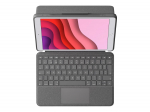 Logitech Combo Touch klaviatuur ja &uuml;mbris koos puuteplaadiga, taustvalgustusega, Apple Smart Connector, QWERTZ, &Scaron;veitsi, Graphite, Apple 10,2-tollisele iPadile (7., 8., 9. p&otilde;lvkond) | 920-009609 | 5099206090088