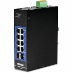 TRENDnet Industrie Switch 10 Port Gbit Manag.L2+    DIN-Rail | TI-G102I | 0710931161557