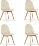Leobert tool BORA - beige samet x 4 | model_3893_4-BORA-ALFY71 | 5903332076000