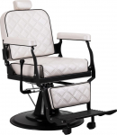 Fotel Barberski Carlos extra Perłowy | 5906717459610 | 5906717459610