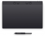 Wacom Intuos Pro Large tablet graficzny Black 349 x 195 mm USB/Bluetooth | PTK870K0B | 4949268623636