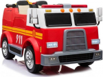 Lean Cars W&oacute;z Strażacki na Akumulator Red Dla Dzieci Pilot | 3923 | 5902808159162