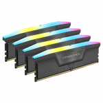 DIMM 64 GB DDR5-6000 (4x 16 GB) Quad-Kit, Arbeitsspeicher schwarz, CMH64GX5M4B6000C36, Vengeance RGB, INTEL XMP | CMH64GX5M4B6000C36 | 840006660743