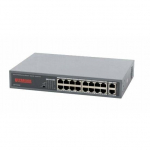 USF1816P PULSAR Ultralink FastEthernet l&uuml;liti 16x PoE+, 2xRJ45 | USF1816P | 5902135327098