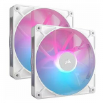 CORSAIR L&uuml;fter 140*140*25 RX140 RGB iCUE Link White Dual | LUCS-143 | 0840006680987