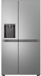 LG Refrigerator | GSLC41PYPE | Energy efficiency class E | Free standing | Side by side | Height 179 cm | Fridge net capacity 420 L | Freezer net capacity 221 L | Display | 36 dB | Grey | GSLC41PYPE | 8806096029893