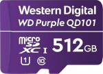 Western Digital Purple 512 GB Micro-SDXC UHS-I U1 Klass 10 Flash-m&auml;lukaart | WDD512G1P0C-85AEL0 | 0718037874968