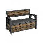 Skrzynia ogrodowa Keter SKRZYNIA/ŁAWKA OGRODOWA, TARASOWA, DECO BENCH, WALLNUT | 7290112641410 | 7290112641410