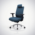 Krzesło biurowe Jan Nowak JAN NOWAK Fotel biurowy ergonomiczny ciemnoniebieski VECTOR | 5907367514131 | 5907367514131