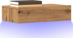 vidaXL vidaXL Szafki pod TV z LED, 2 szt., dąb artisan, 60x35x15,5 cm | 856346 | 8721158555359