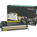Toner Lexmark C736H1YG Yellow Oryginał  (0C736H1YG) | 0C736H1YG | 0734646047661